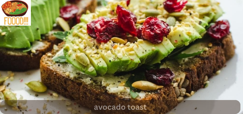 calories in avocado toast