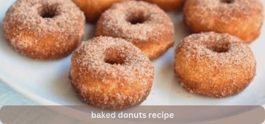 baked donuts recipe
