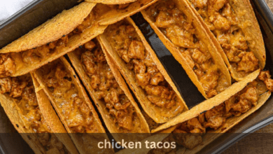 chicken tacos