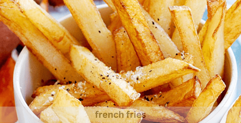 air fryer frozen french fries