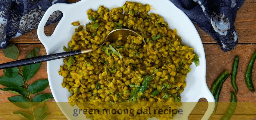 green moong dal recipe