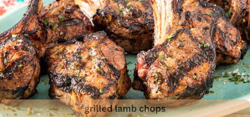 grilled lamb chops
