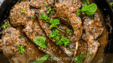 lamb chops recipe