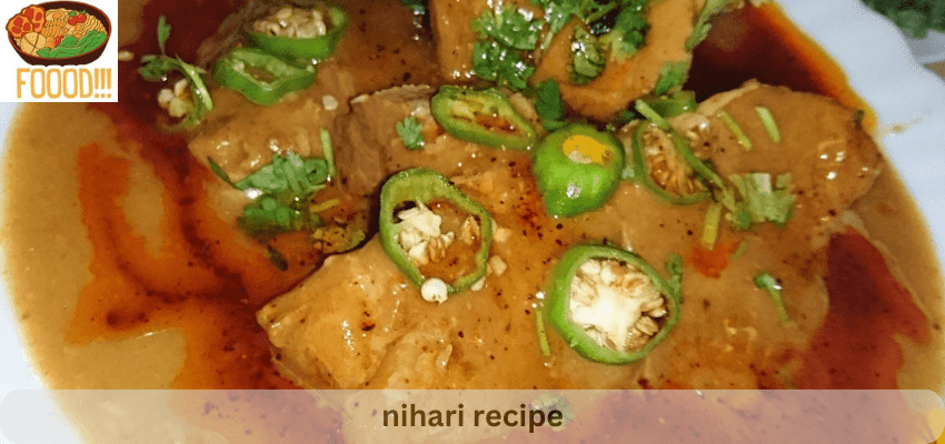 nihari recipe