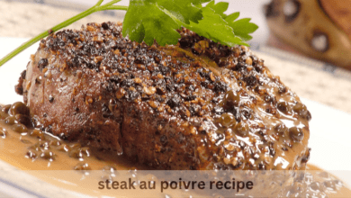 steak au poivre recipe