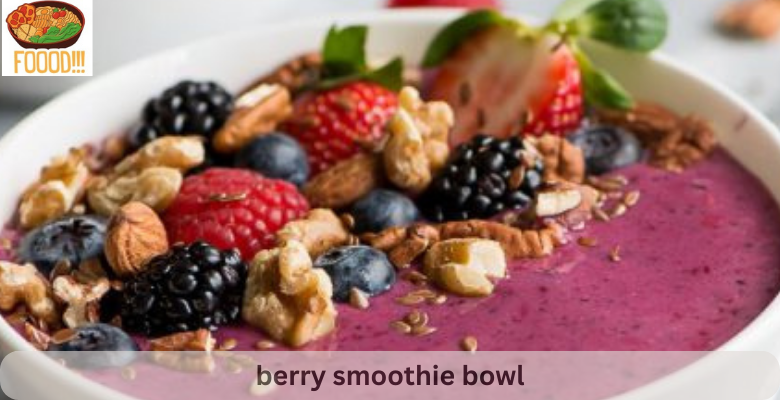 berry smoothie bowl