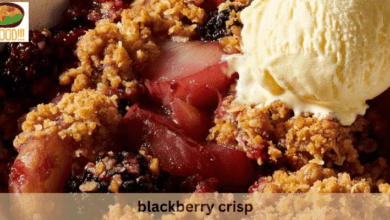 blackberry crisp