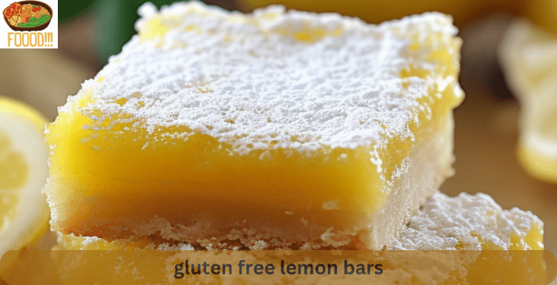 gluten free lemon bars