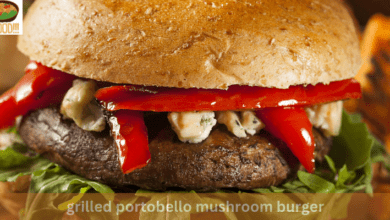 grilled portobello mushroom burger