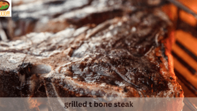 grilled t bone steak