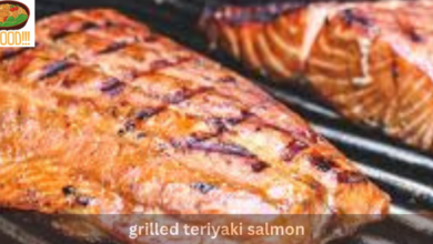 grilled teriyaki salmon