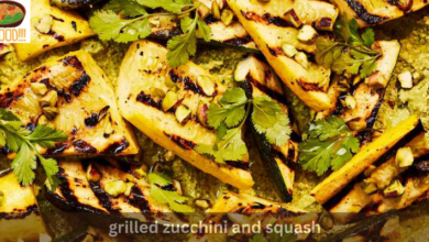 grilled zucchini and squash