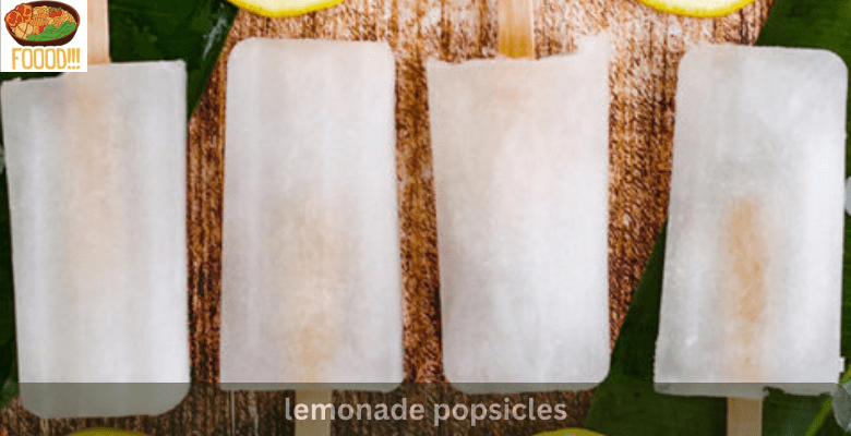 lemonade popsicles