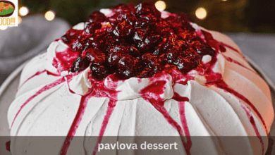 pavlova dessert