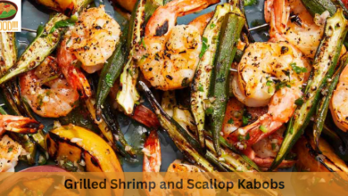 Grilled Shrimp and Scallop Kabobs