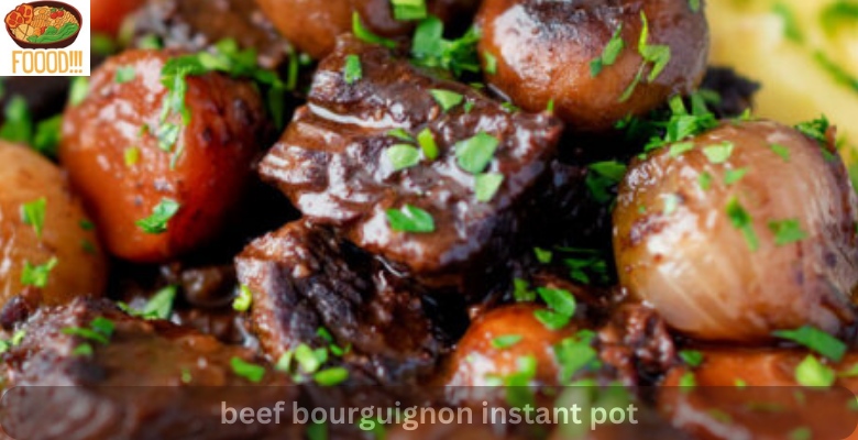 beef bourguignon instant pot