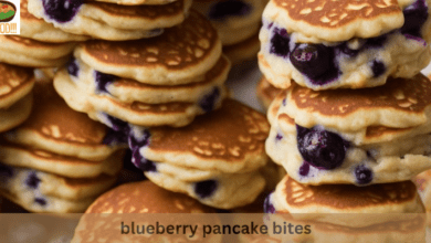blueberry pancake bites