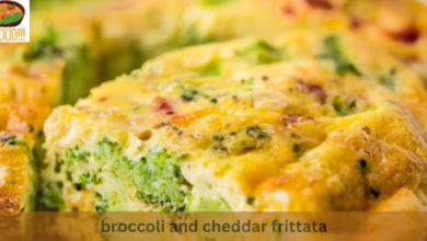 broccoli and cheddar frittata
