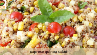 caprese quinoa salad