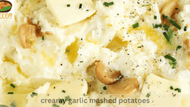 creamy garlic mashed potatoes
