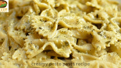 creamy pesto pasta recipe