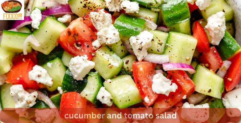 cucumber and tomato salad with italian dressing