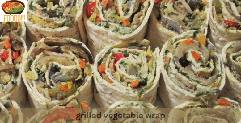 grilled vegetable wrap