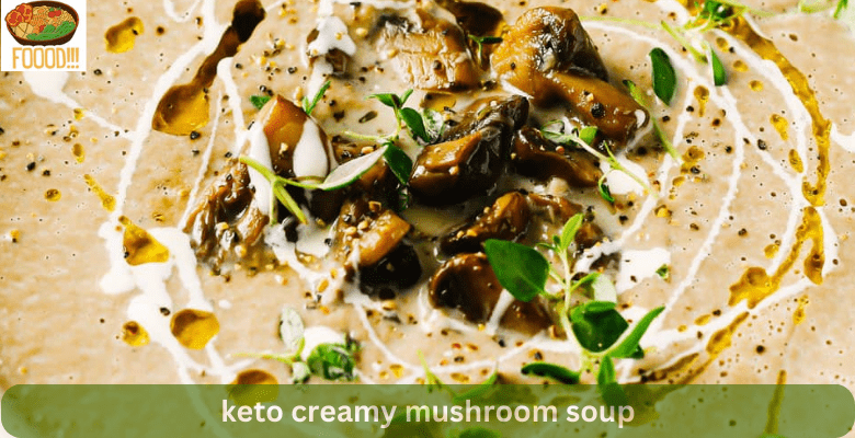keto creamy mushroom soup