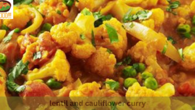 lentil and cauliflower curry