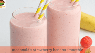 mcdonald's strawberry banana smoothie