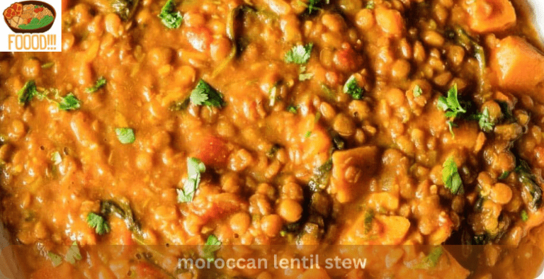 moroccan lentil stew