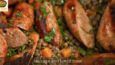 sausage and lentil stew
