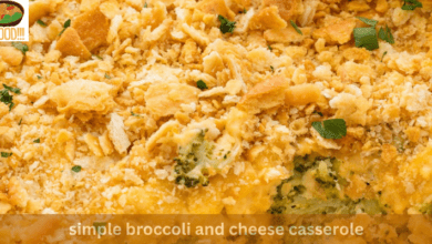 simple broccoli and cheese casserole