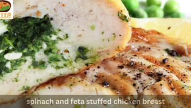 spinach and feta stuffed chicken breast