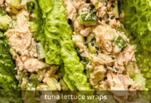 tuna lettuce wraps