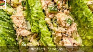 tuna lettuce wraps