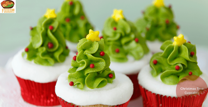 christmas tree cupcake toppers