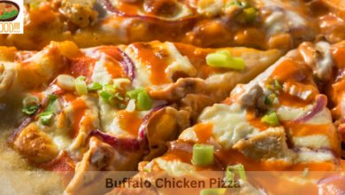 buffalo chicken naan pizza
