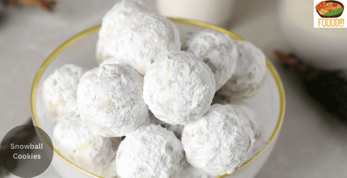 4 ingredient snowball cookies