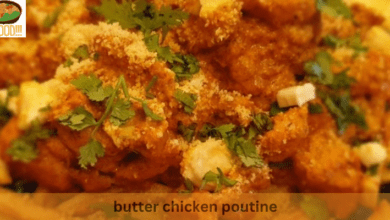 butter chicken poutine