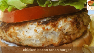 chicken bacon ranch burger