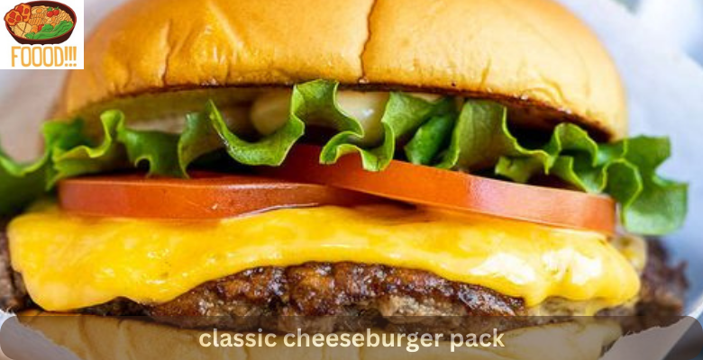 classic cheeseburger pack
