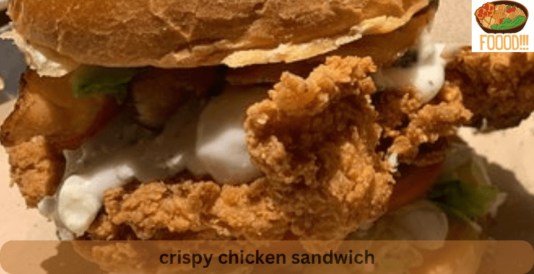 big mouth crispy chicken sandwich