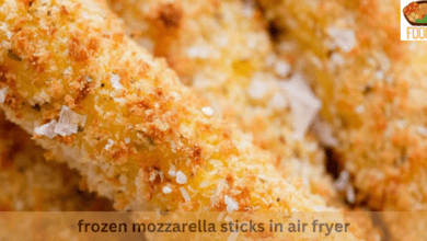 frozen mozzarella sticks in air fryer