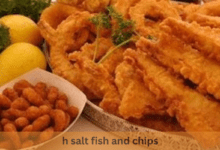 h salt fish and chips