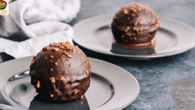 bridgets dark chocolate peppermint truffles