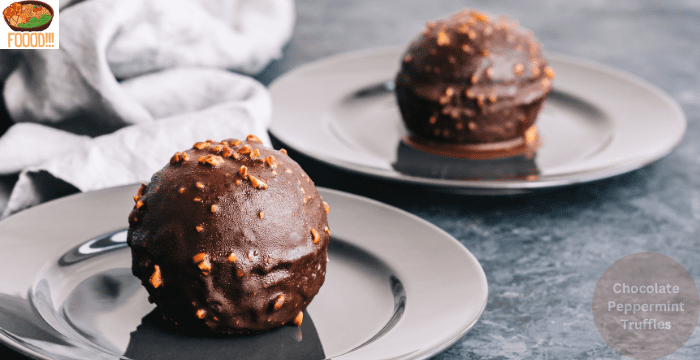 bridgets dark chocolate peppermint truffles