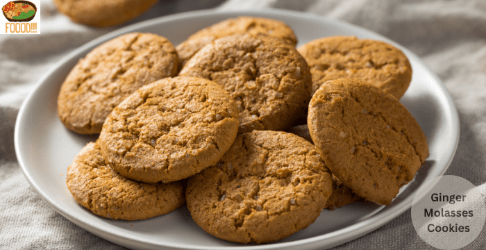 healthy ginger molasses cookies