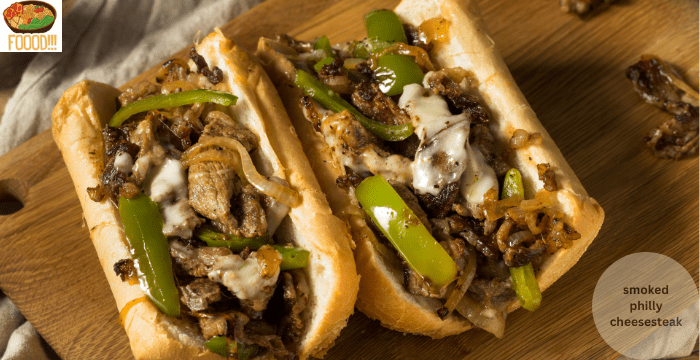traeger smoked philly cheesesteak
