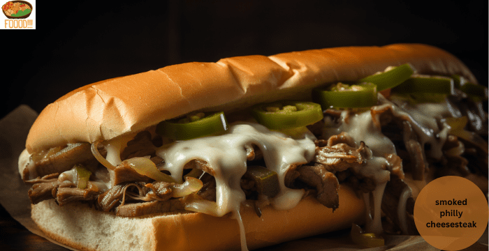 smoked philly cheesesteak roll